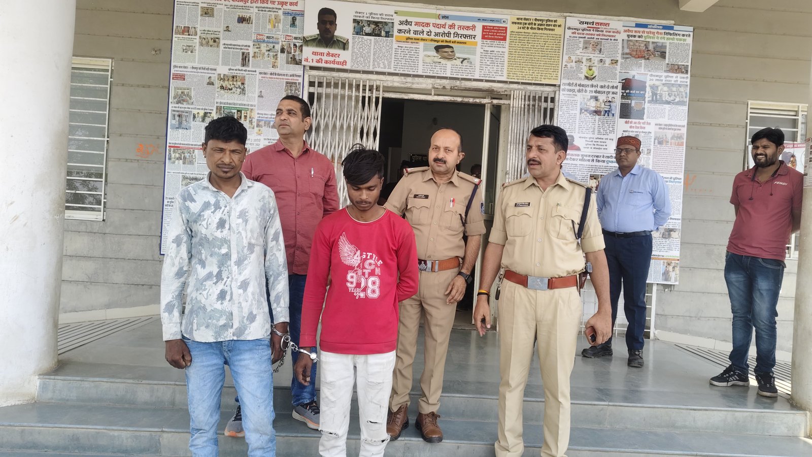 सेक्टर 1पीथमपुर पुलिस को मिली बडी सफलता।