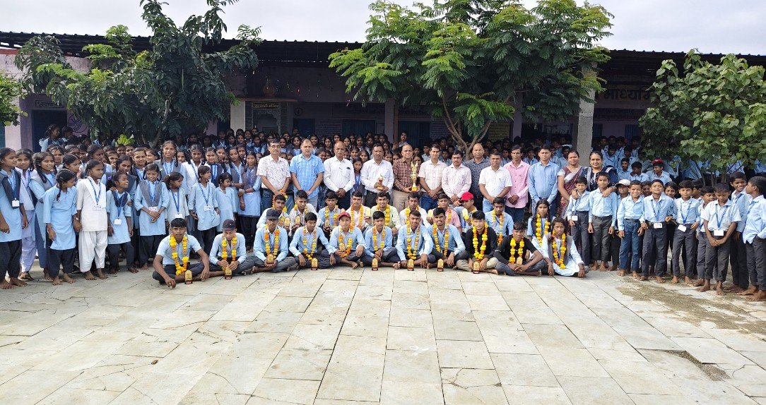 अचलावदा विद्यालय छठी बार चैम्पियन, 13 खिलाड़ियों का राज्य स्तर पर चयन