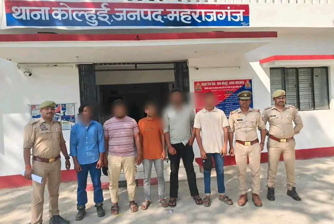 रिहाई के बाद निकाली बाइक रैली,5 गिरफ्तार 