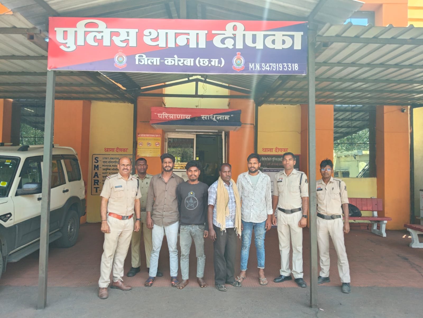 कोरबा पुलिस का बड़ा एक्शन, 2 दिन में 98 वारंटी गिरफ्तार