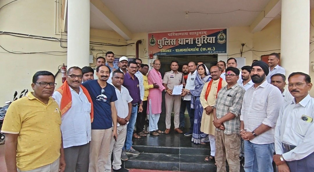 पूर्व विधायक छन्नी साहू सहित कांग्रेसियों के खिलाफ कार्यवाही नहीं हुई तो कल थाने के सामने भाजपा करेगी धरना प्रदर्शन