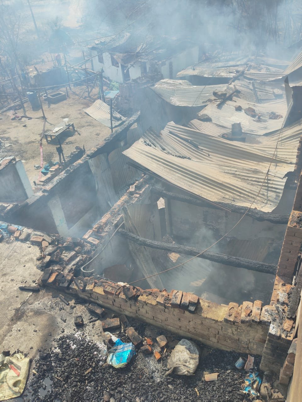 अछोली में हुई आगजनी की घटना ने छन्नी साहू के विधायक कार्यकाल को याद दिला दिया