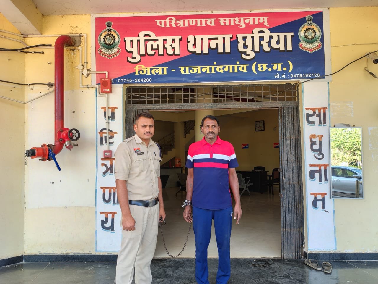 पशु तस्करी करते पाए जाने पर छुरिया पुलिस की कार्यवाही