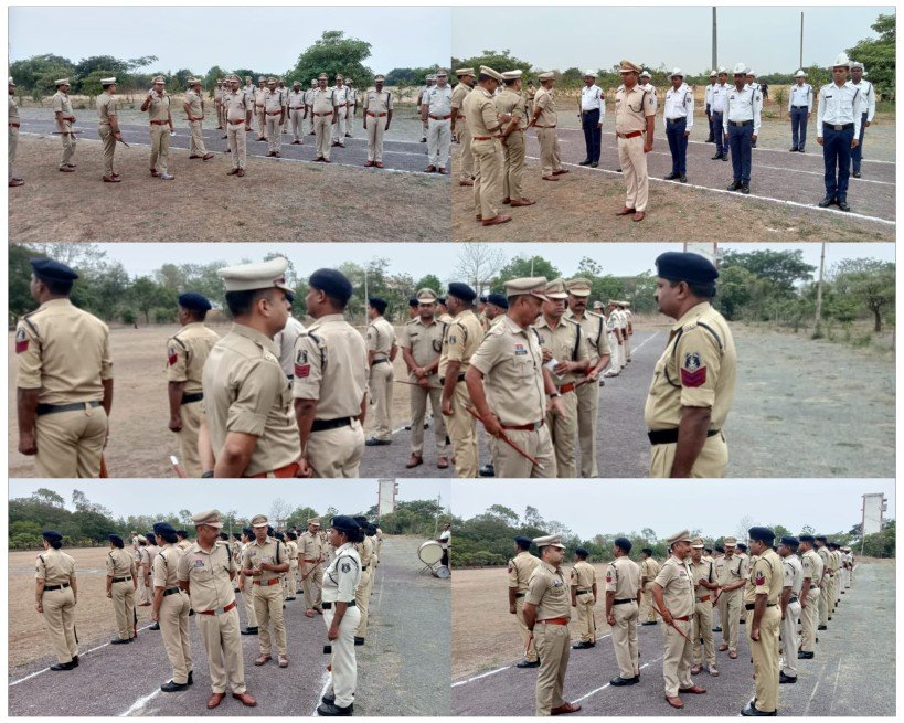 जांजगीर-चांपा में नवपदस्थ SP विजय पाण्डेय ने ली जनरल परेड की सलामी, उत्कृष्ट पुलिसकर्मियों को किया सम्मानित