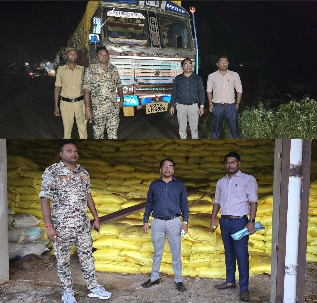 रासायनिक यूरिया खाद के अवैध भंडारण के खिलाफ जिला प्रशासन ने की कार्यवाही, 31 लाख क़ीमत की 12 हजार से अधिक बोरी खाद जप्त