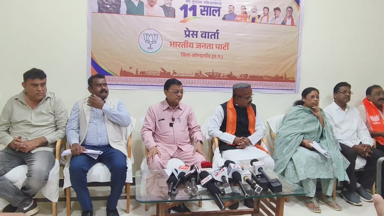 मोदी सरकार के 11 वर्ष: सेवा, सुशासन और सुरक्षा की नई परिभाषा - मंत्री लखनलाल देवांगन