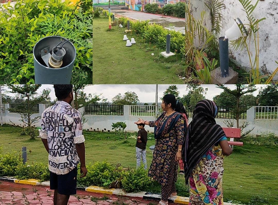 मरारपारा स्थित राम मंदिर तालाब गार्डन में असामाजिक तत्वों का उत्पात, पार्षद हेमा देवांगन ने जताई नाराजगी