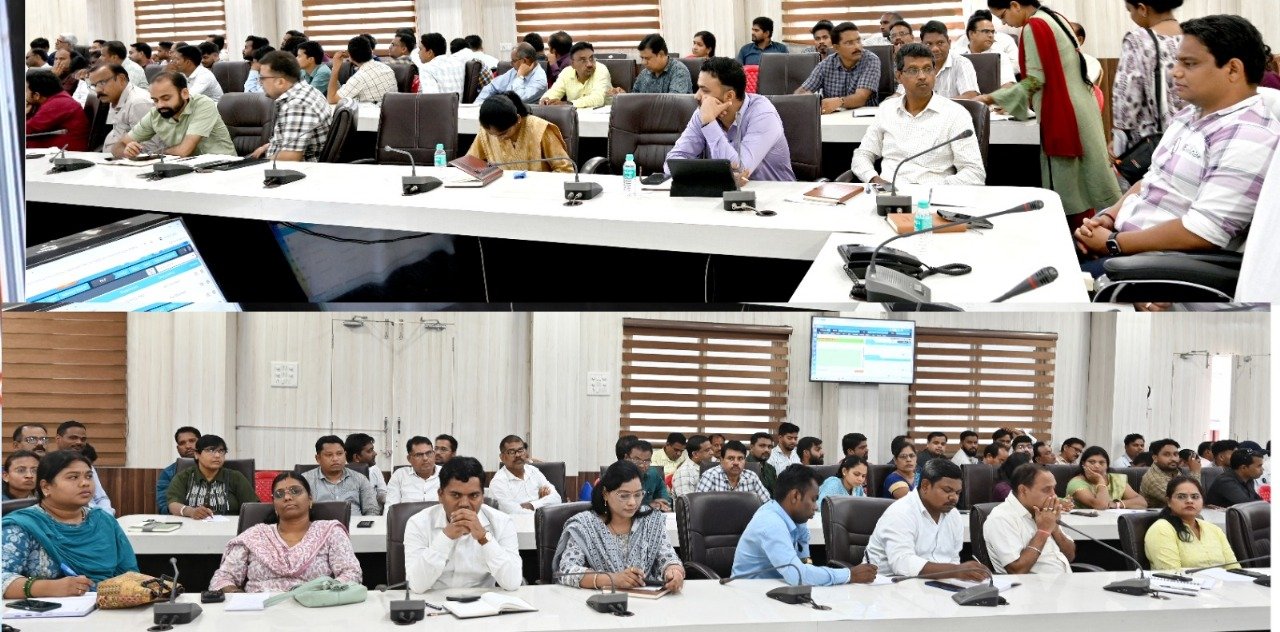 ई-ऑफिस कार्यप्रणाली का दिया गया प्रशिक्षण