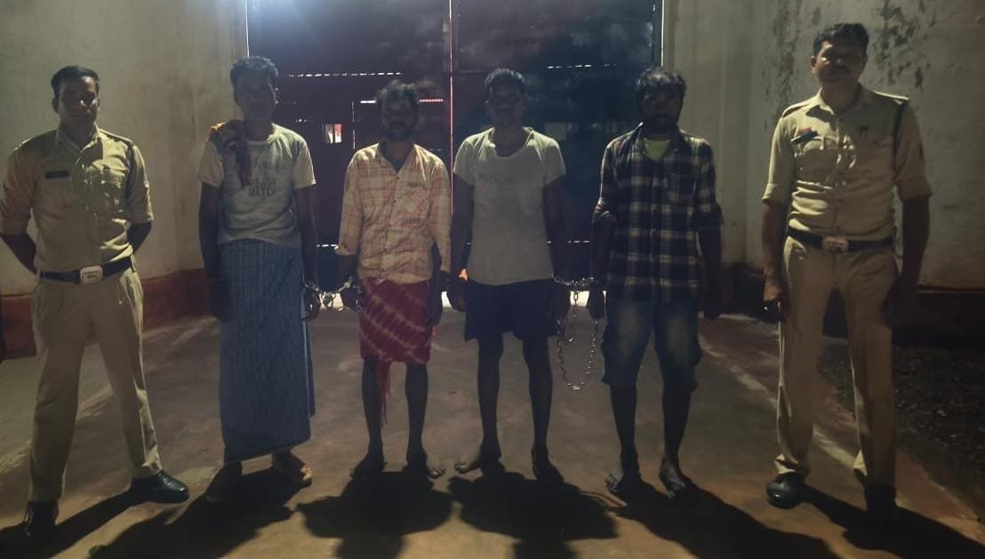 पुलिस पर जानलेवा हमले में चार आरोपी गिरफ्तार, हत्या के प्रयास समेत 8 धाराओं में FIR दर्ज