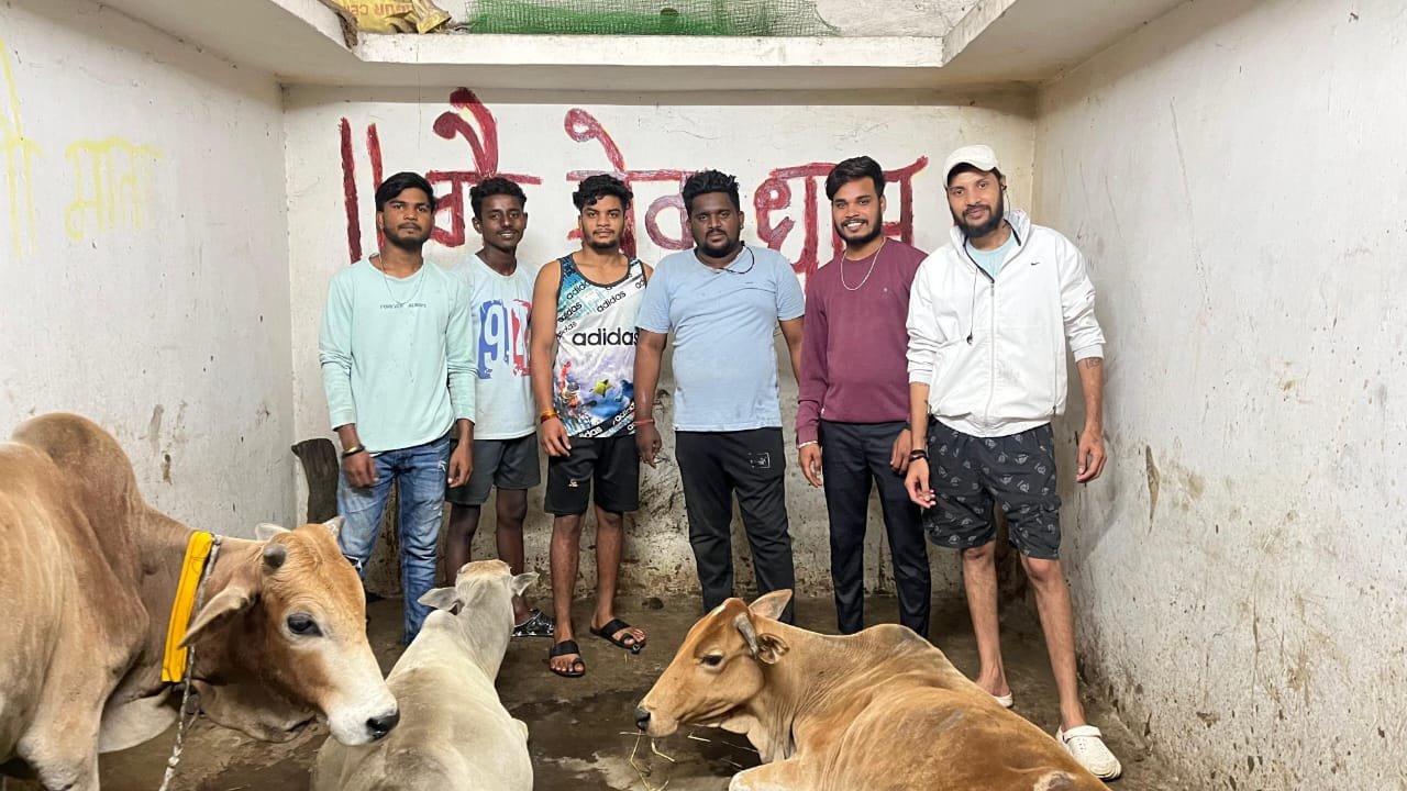 निःस्वार्थ सेवा संस्थान के सदस्य कर रहे हैं निःस्वार्थ रक्तदान और गौ सेवा