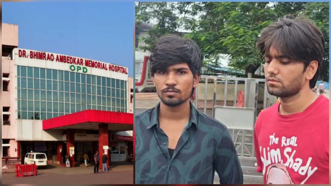 अम्बेडकर अस्पताल में हंगामा, घायल को लेकर आए युवकों से जूनियर डॉक्टरों की मारपीट का आरोप, CCTV फुटेज पर उठे सवाल