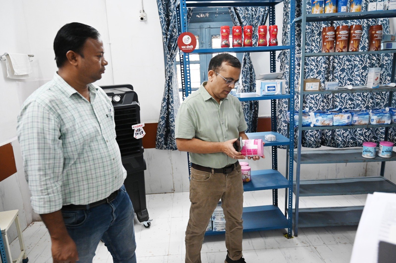 कलेक्टर जन्मेजय महोबे ने किया बीडीएम अस्पताल, सीवरेज ट्रीटमेंट प्लांट, हनुमान धारा का निरीक्षण