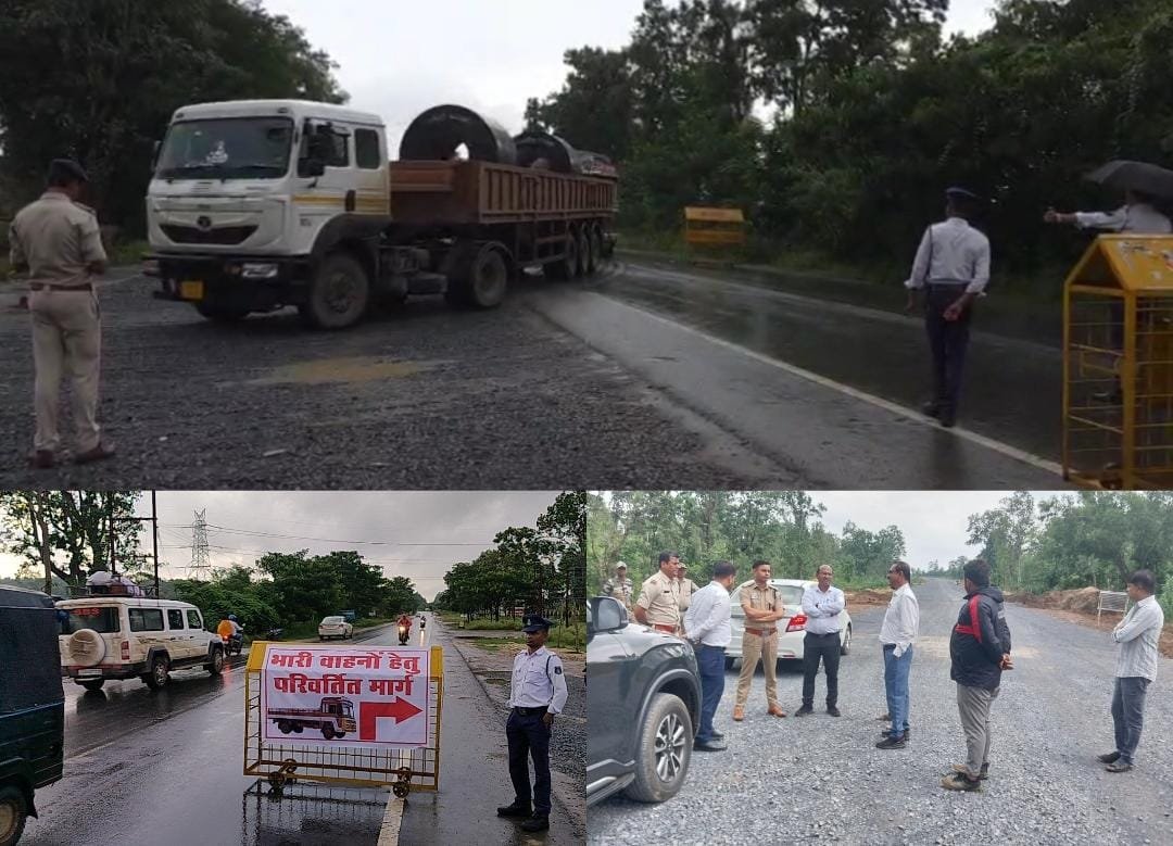 जगदलपुर से रायपुर की ओर जाने वाले भारी वाहन अब चिखलपुटी बायपास से होंगे डायवर्ट, प्रशासन ने लिया बड़ा फैसला