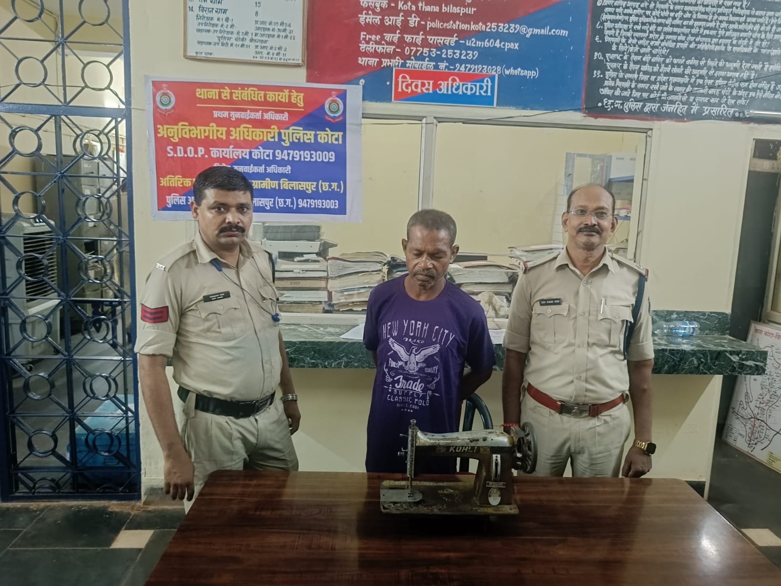 कोटा पुलिस की कार्रवाई, घूम-घूमकर चोरी करने वाला शातिर चोर गिरफ्तार