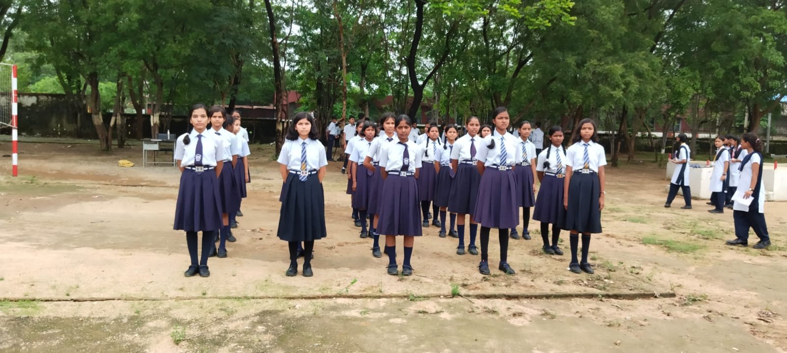 एनसीसी में निखरेगा भविष्य: पीएम श्री स्कूल कोरबा में प्रथम वर्ष कैडेट्स का हुआ चयन