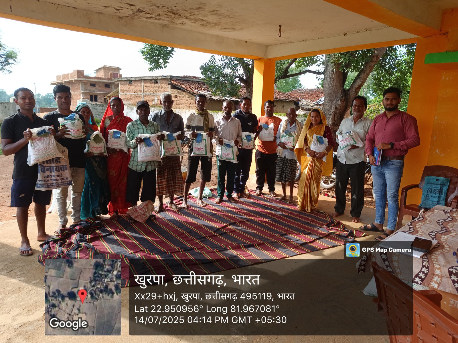 NMEO योजना के तहत किसानों को निःशुल्क बीज वितरण एवं प्रशिक्षण कार्यक्रम सम्पन्न