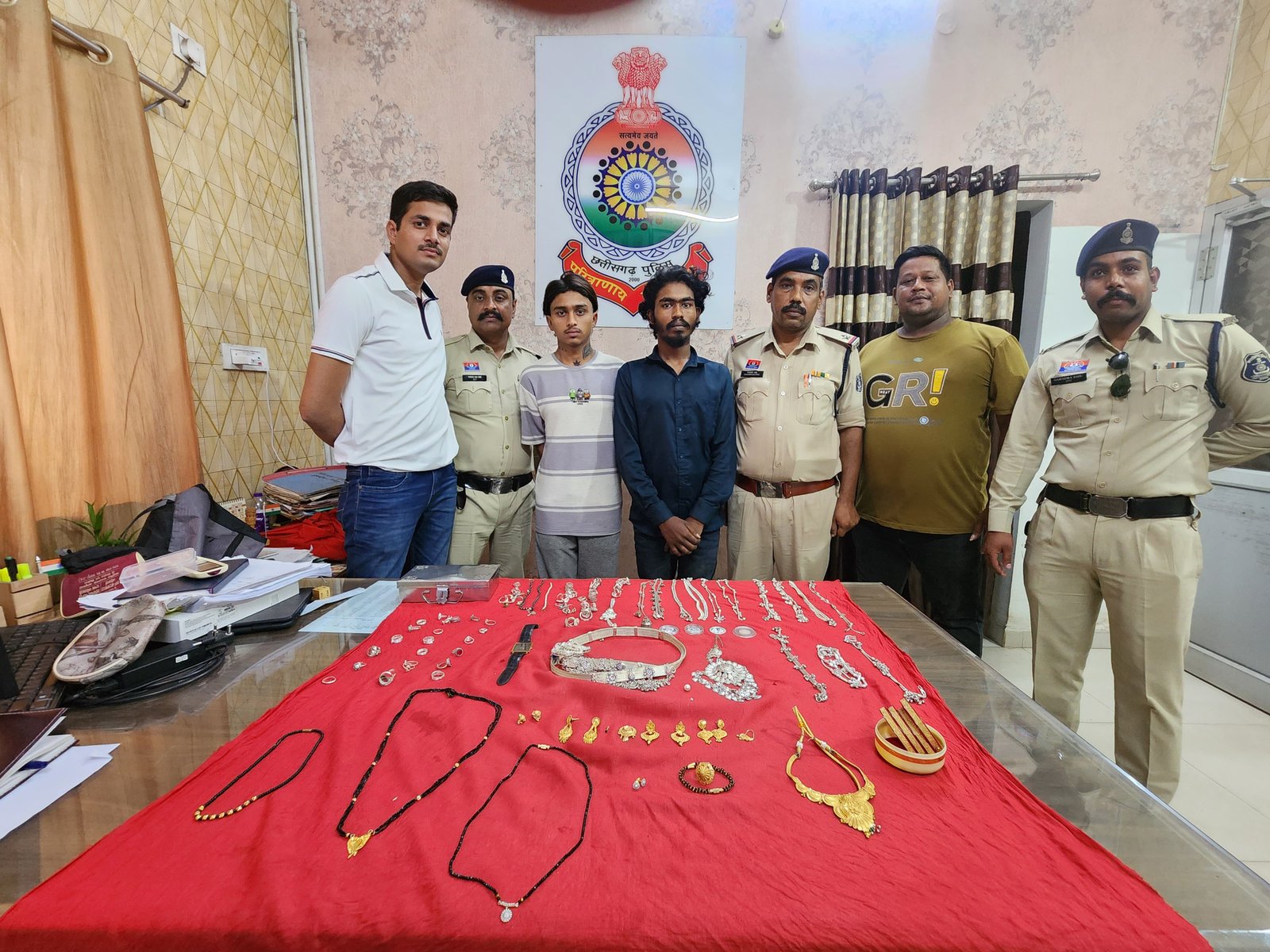 रायपुर में सूने मकान से 7.5 लाख की चोरी, तीन आरोपी गिरफ्तार 