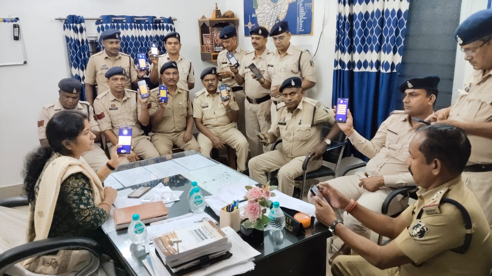 वरिष्ठ पुलिस अधीक्षक बिलासपुर के द्वारा दिए गए निर्देश पर विवेचकों को दिया गया ई-साक्ष्य ऐप का प्रशिक्षण
