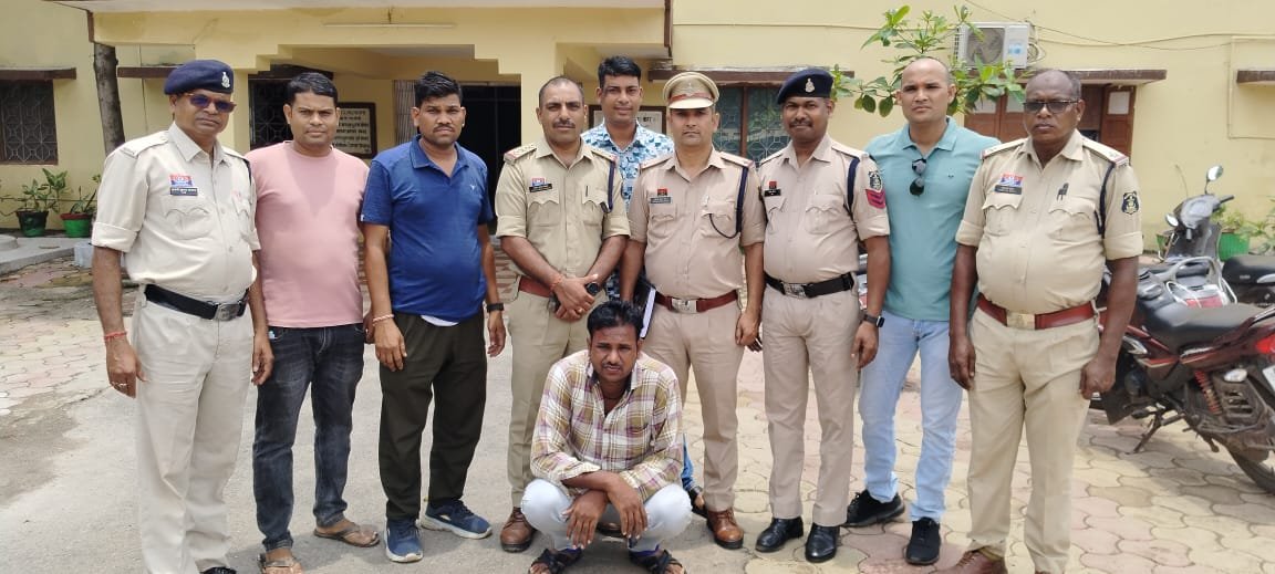 जमीन विवाद को लेकर प्राण घातक हमला करने वाला आरोपी गिरफ्तार...