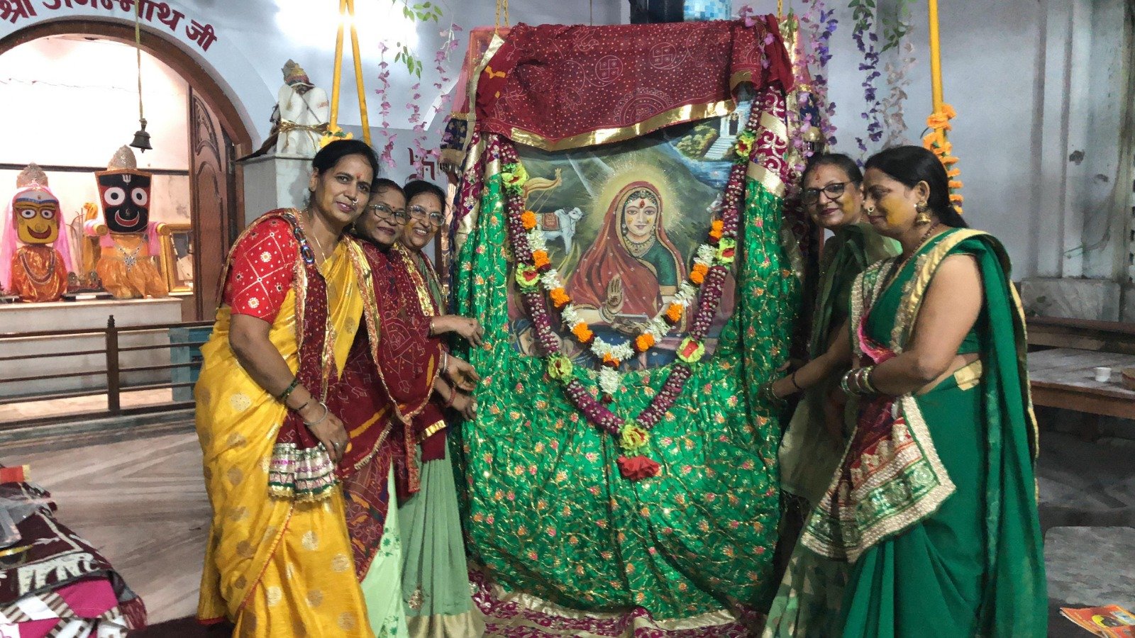 श्री सप्तदेव मंदिर कोरबा में माँ राणीसती दादी का भव्य मंगलपाठ सम्पन्न, भक्ति और भाव से भरा रहा आयोजन