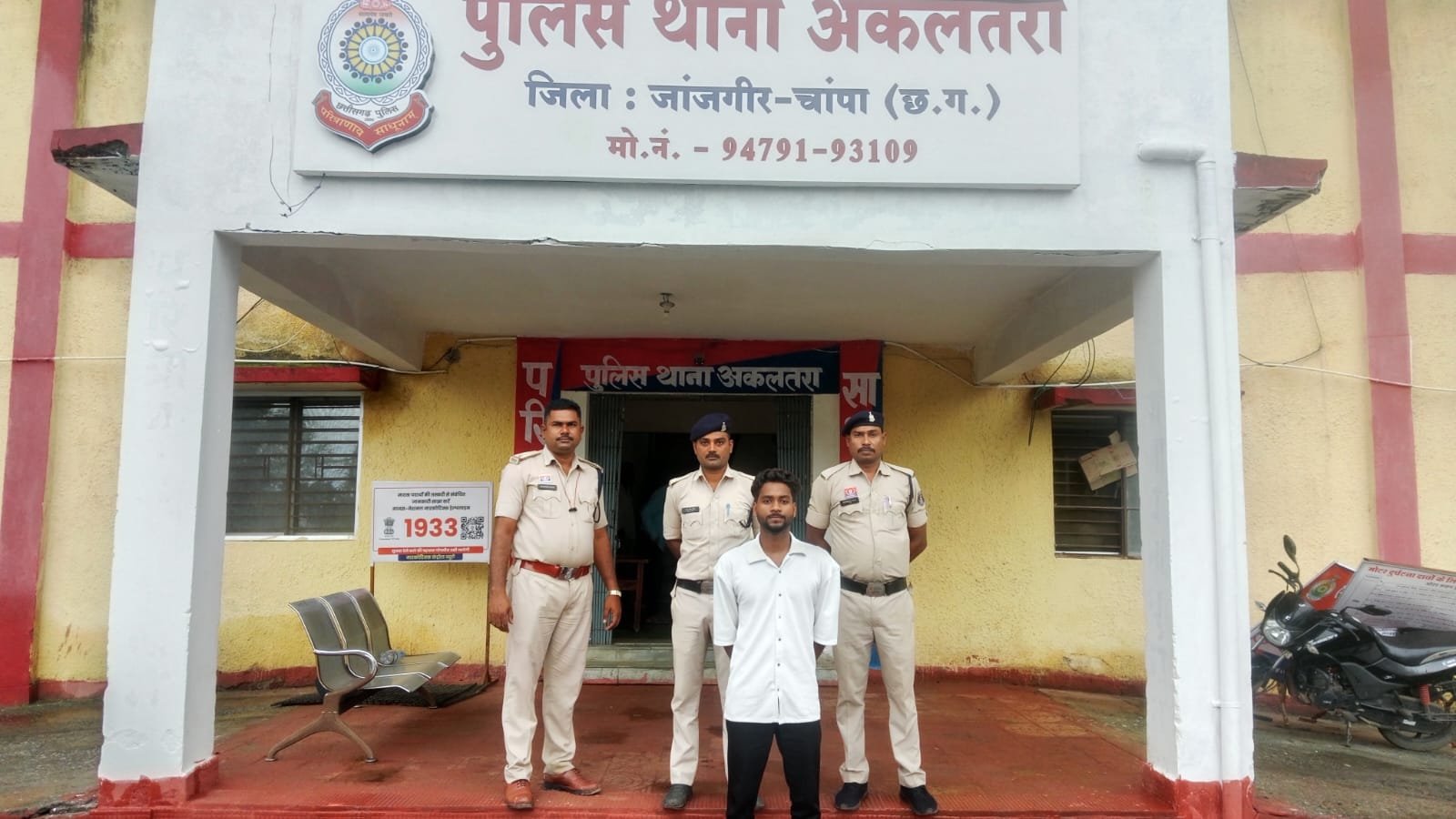 नाबालिग बालिका से छेड़छाड़ करने वाला आरोपी गिरफ्तार...