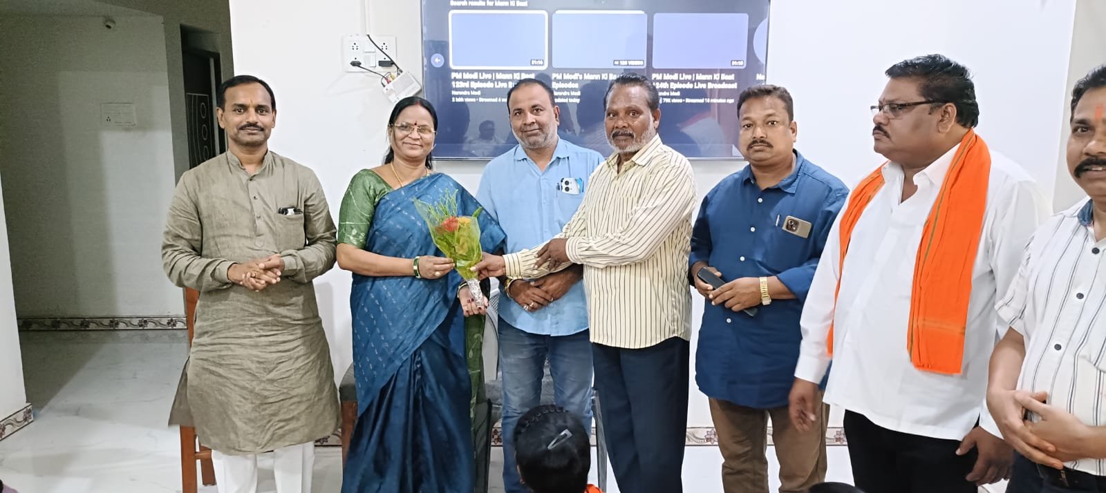 बूथ क्रमांक 101 में भाजपा बालको मंडल ने सुना मन की बात