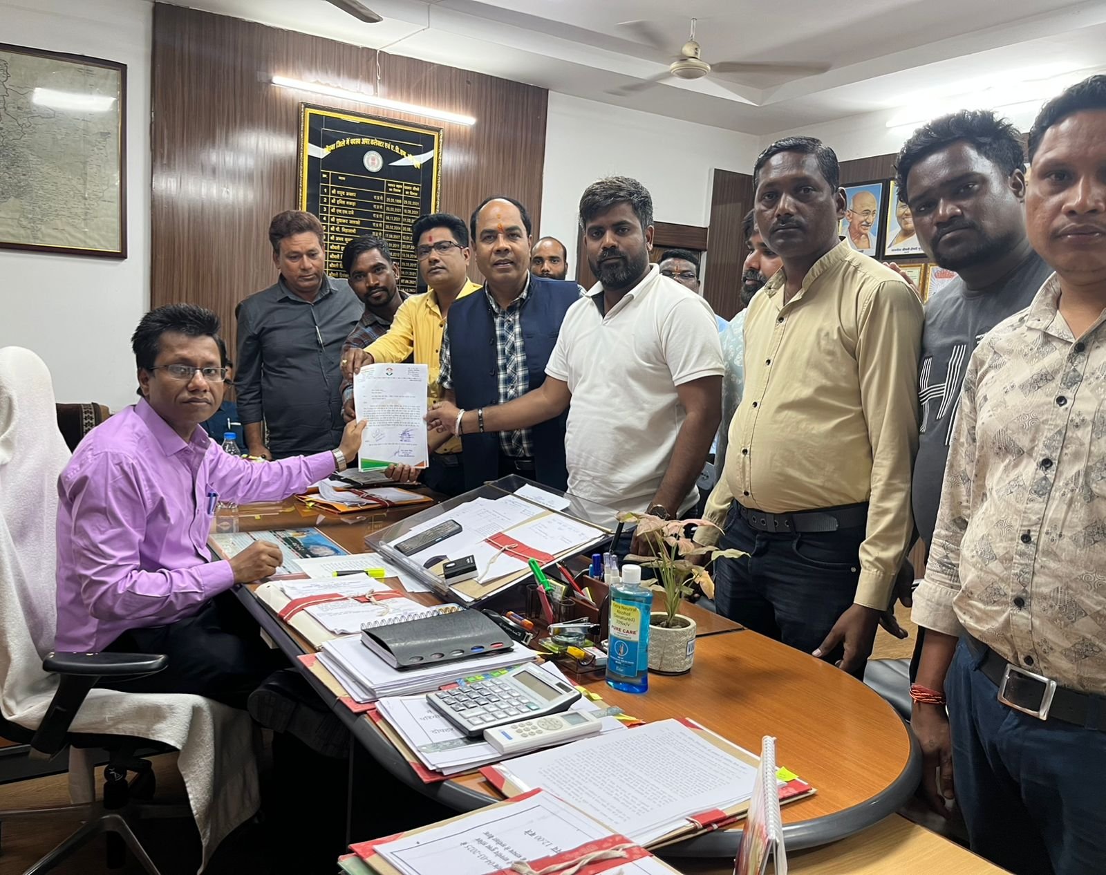 नगर पालिका के विपक्षी पार्षदों ने किया सामान्य सभा का आयोजन करवाने की माँग, 