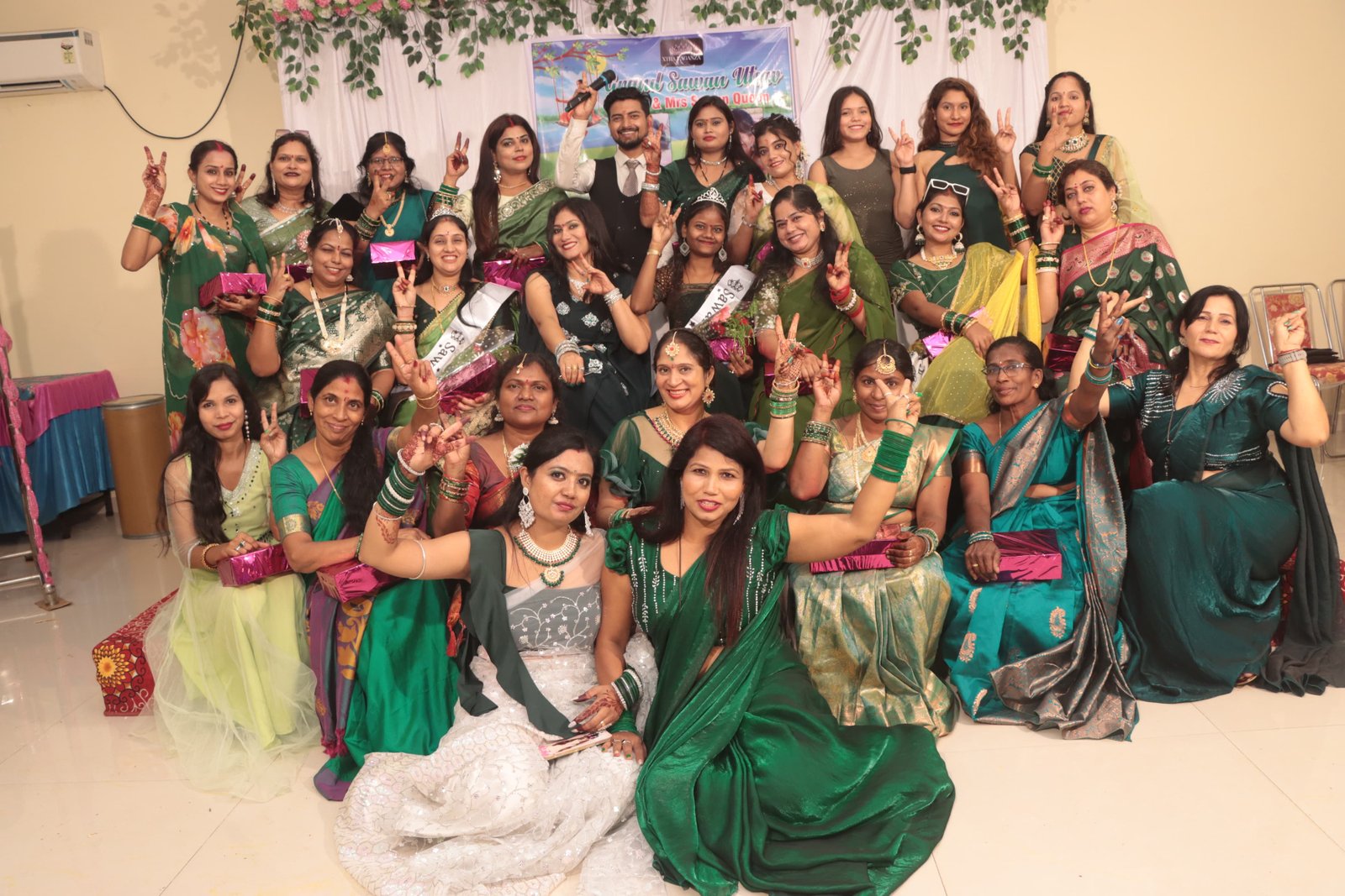 एक्सट्रावेगंजा ब्यूटी प्रेजेंट्स का भव्य ग्रैंड सावन उत्सव सम्पन्न