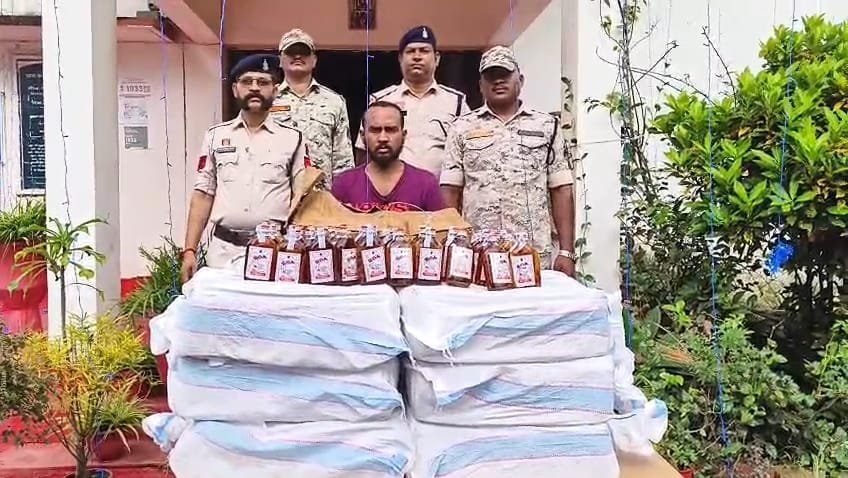 कोण्डागांव पुलिस की बड़ी कार्रवाई, अवैध अंग्रेजी शराब तस्करी का पर्दाफाश, मामले में एक आरोपी गिरफ्तार