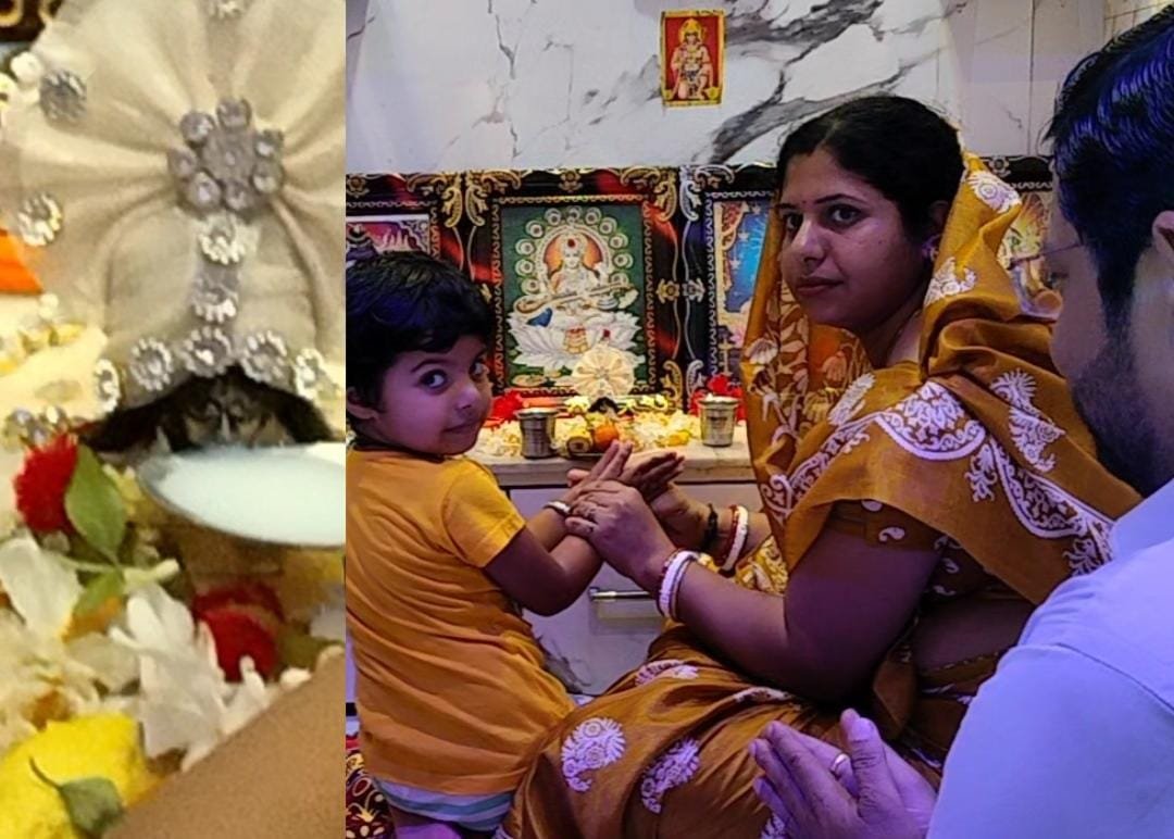 कोण्डागांव में जन्माष्टमी पर अद्भुत चमत्कार, भक्त के घर लड्डू गोपाल ने स्वयं पिया दूध