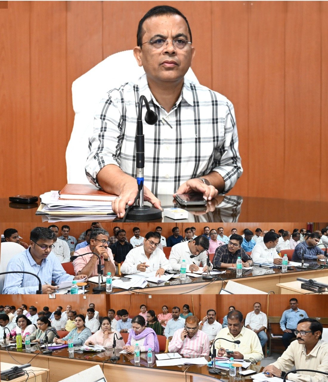 कलेक्टर ने ली साप्ताहिक समय सीमा की बैठक