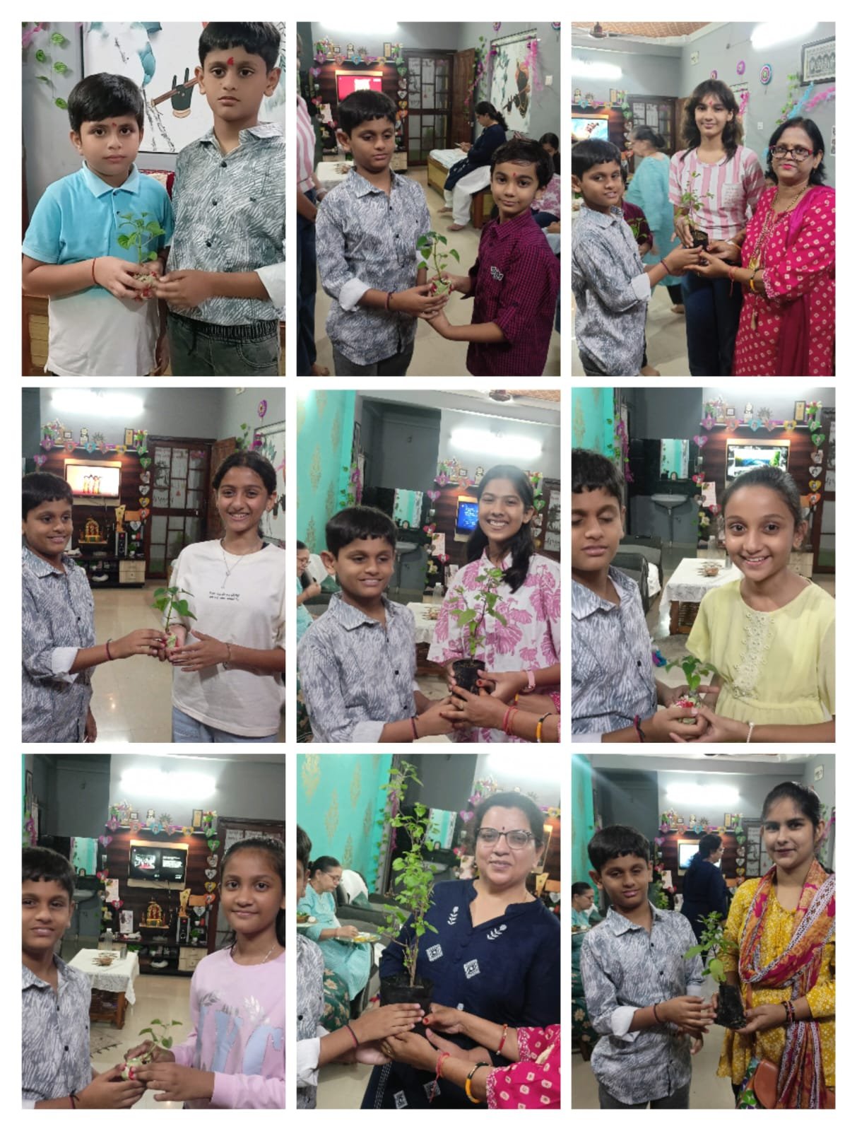 10 वर्षीय श्लोक ने दिखाया पर्यावरण प्रेम—बिना गुब्बारे और प्लास्टिक के मनाया जन्मदिन, मेहमानों को दिए पौधे