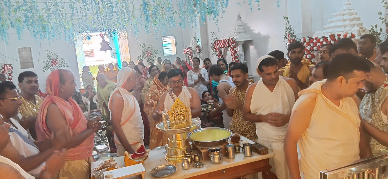 दिगम्बर जैन समाज के पयुर्षण पर्व के पहले दिन उत्तम क्षमा के रूप मे मनाया