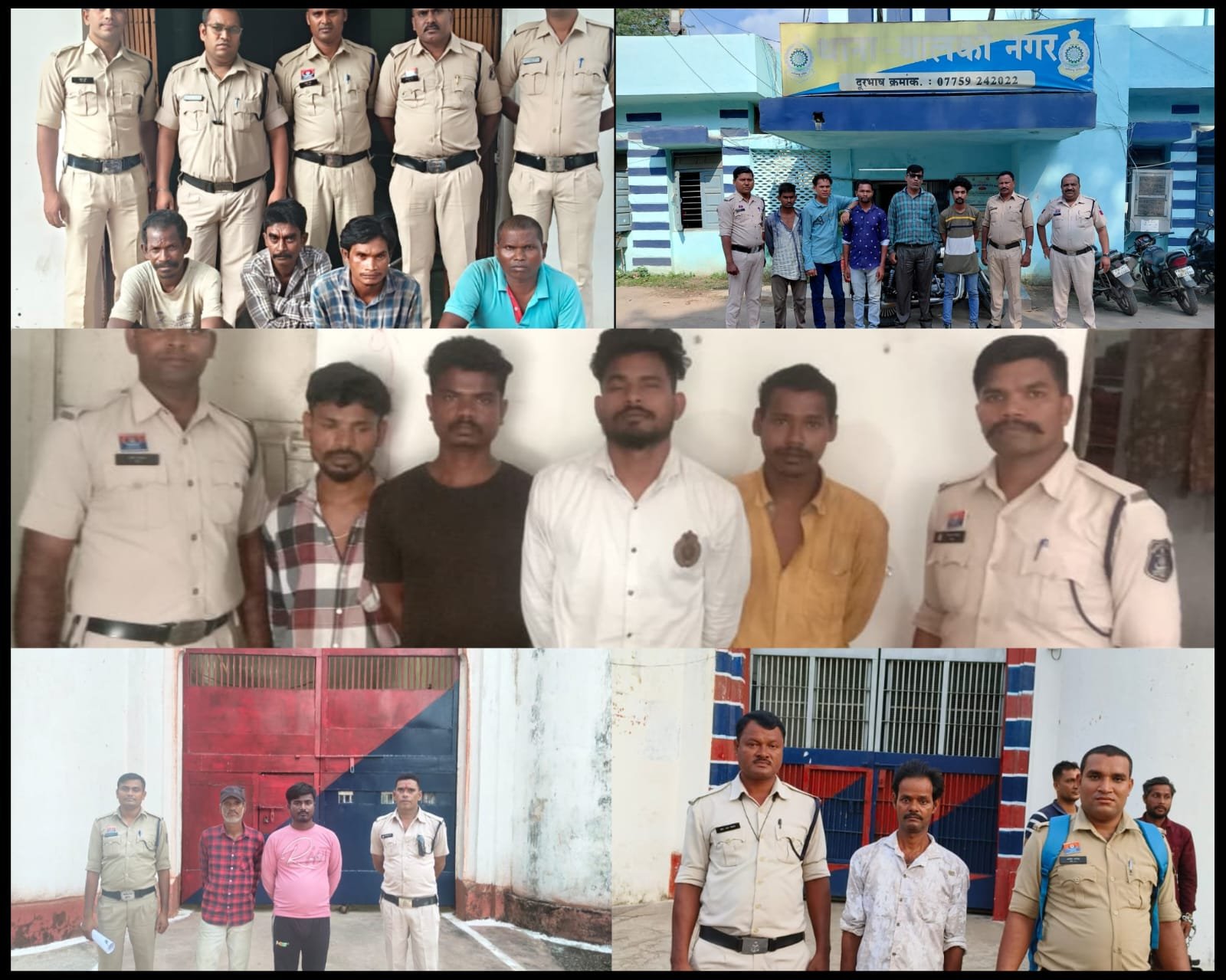 कोरबा पुलिस की बड़ी कार्रवाई, 24 घंटे में 64 वारंटियों की गिरफ्तारी, 14 आरोपी लंबे समय से थे फरार
