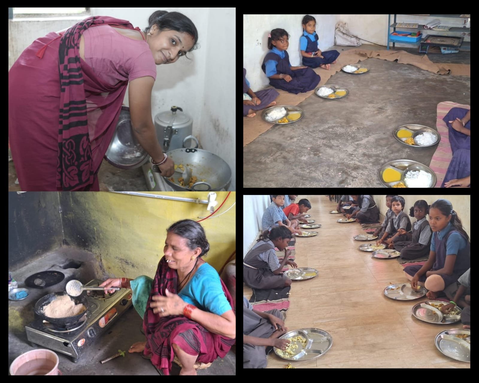 आंगनबाड़ी और स्कूलों में बच्चों को स्वस्थ और स्वादिष्ट भोजन, गैस सिलेंडर से मिली सुविधा