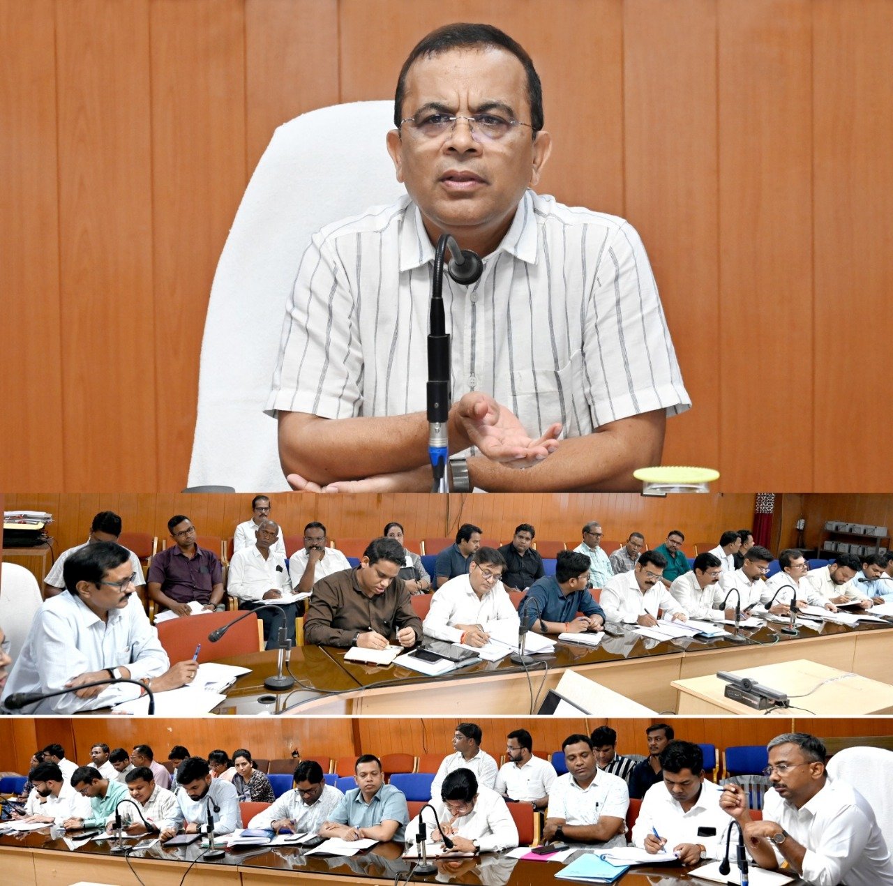 कलेक्टर ने ली राजस्व एवं कृषि विभाग के अधिकारियों की बैठक, दिए महत्वपूर्ण निर्देश...