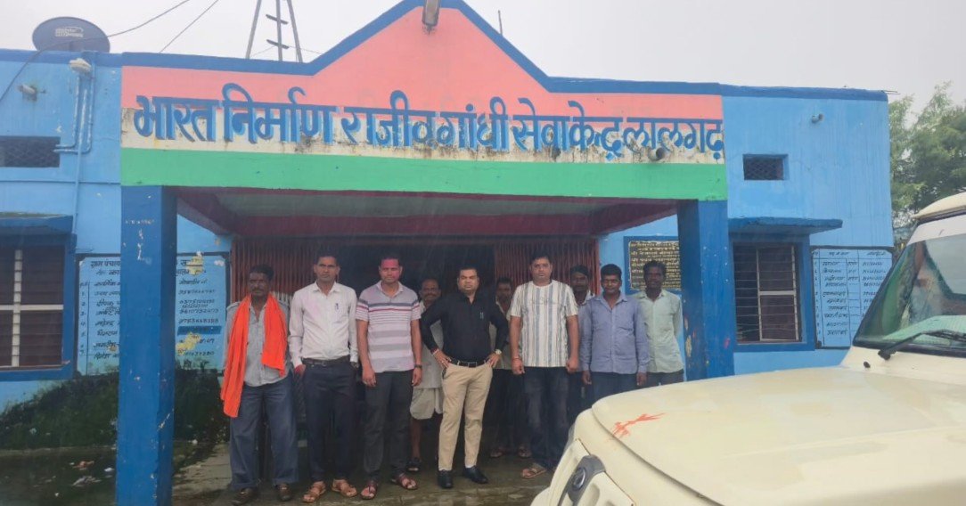 लालगढ़ ग्राम पंचायत का निरीक्षण, विकास कार्यों की समीक्षा