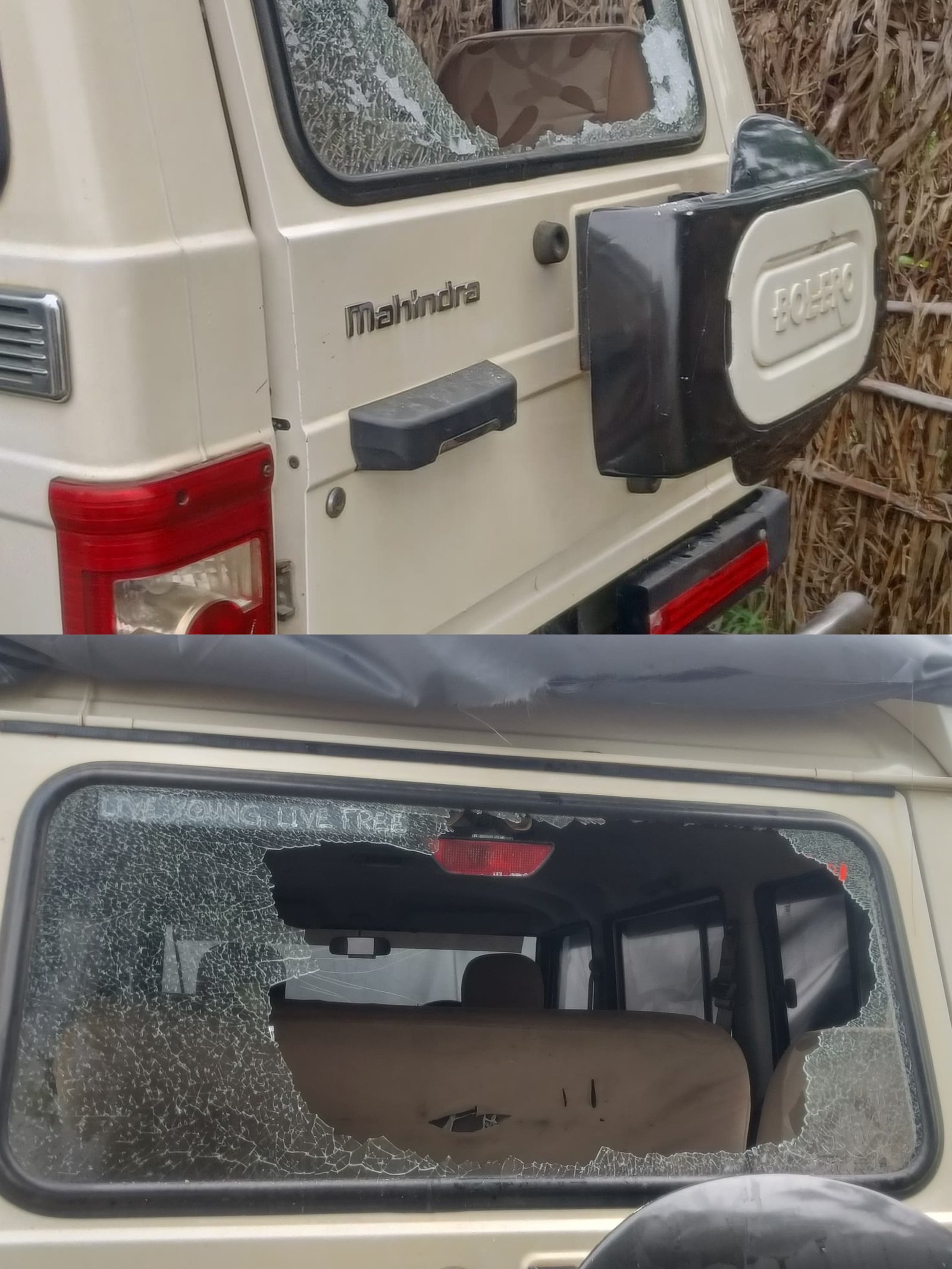 ANP News Breking पत्रकार की गाड़ी का शीशा तोड़ चोरी की कोशिश, स्टेपनी लेकर फरार हुए चोर