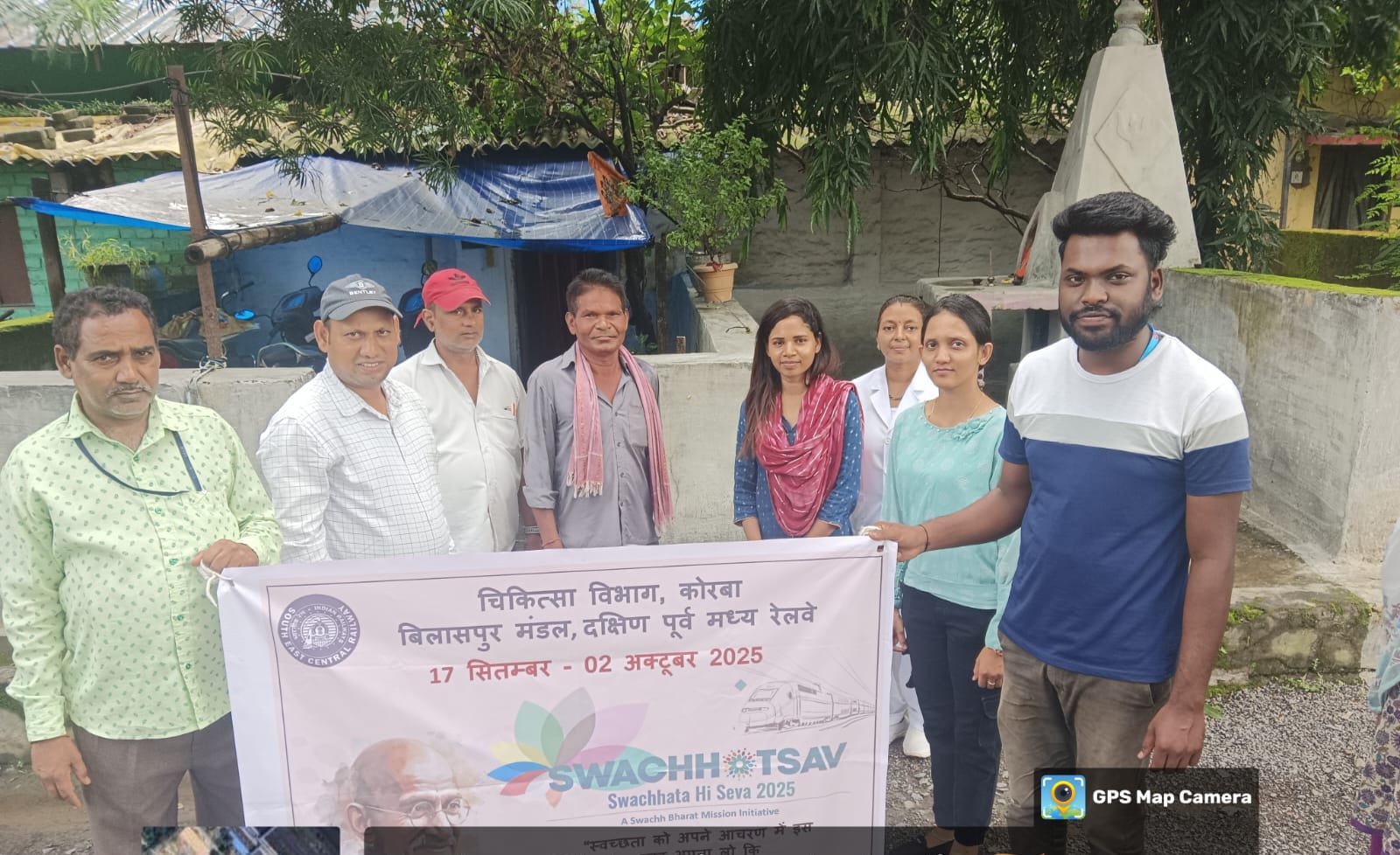 रेलवे कॉलोनियों में स्वच्छता का संदेश, घर-घर पहुँचा जागरूकता अभियान