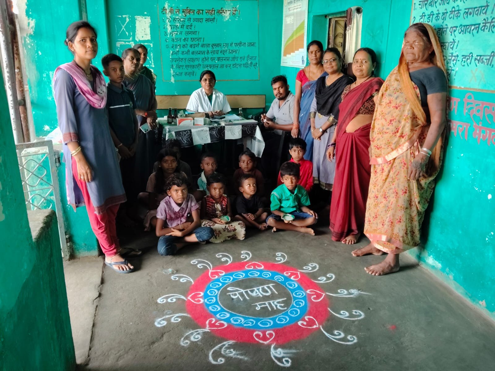 पोषण माह का कार्यक्रम का हुआ आयोजन,बलगी वासी हुआ शामील।