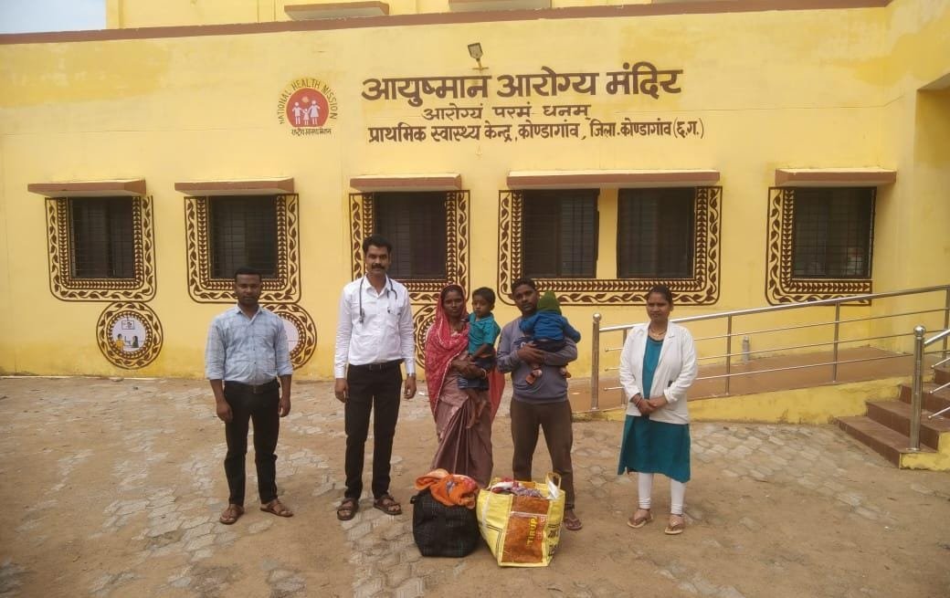 कोण्डागांव में स्वस्थ नारी शशक्त परिवार अभियान के तहत 7 हृदय रोग से पीड़ित बच्चों को रायपुर रेफर किया गया