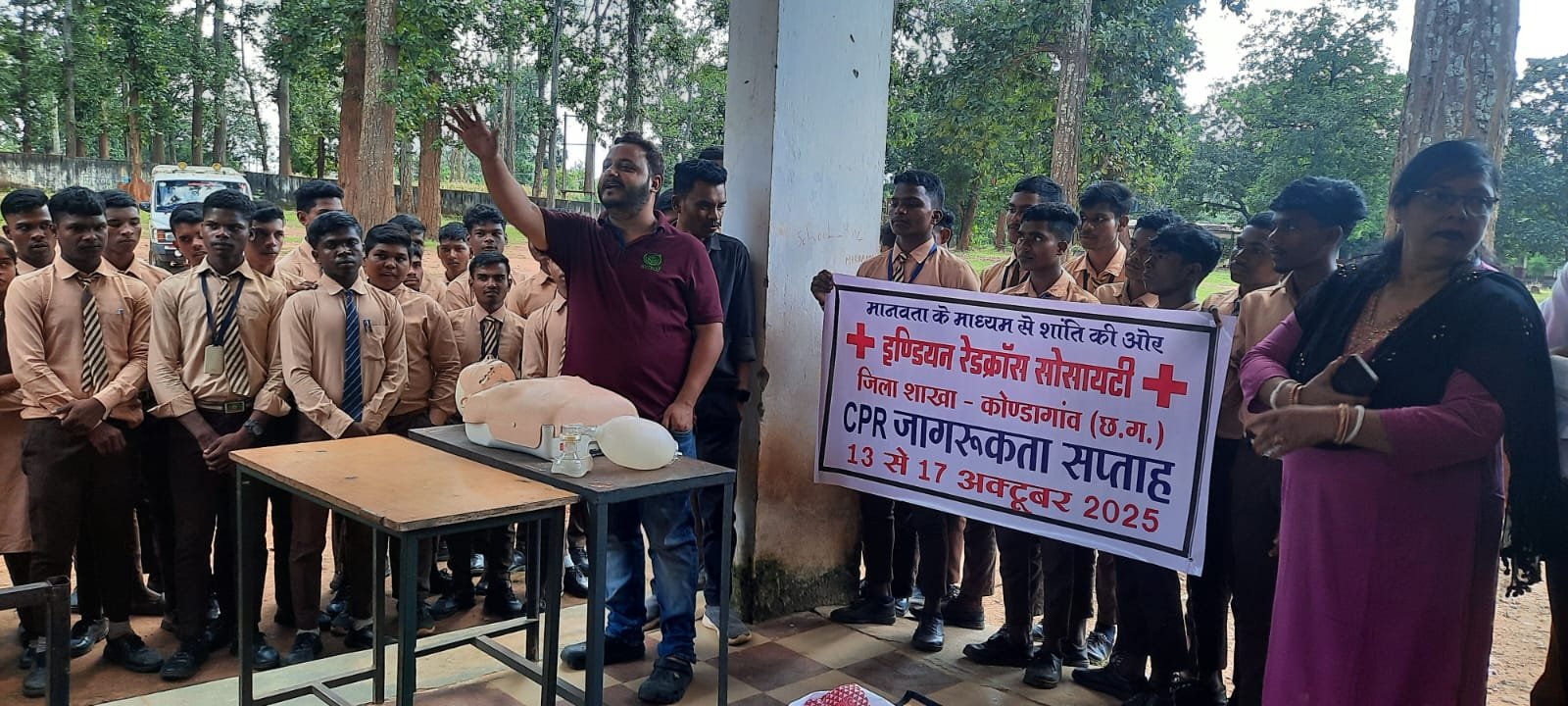 मर्दापाल में सी.पी.आर. जागरूकता सप्ताह का आयोजन, स्वास्थ्य कर्मियों और आम जनता को दिया गया प्रशिक्षण