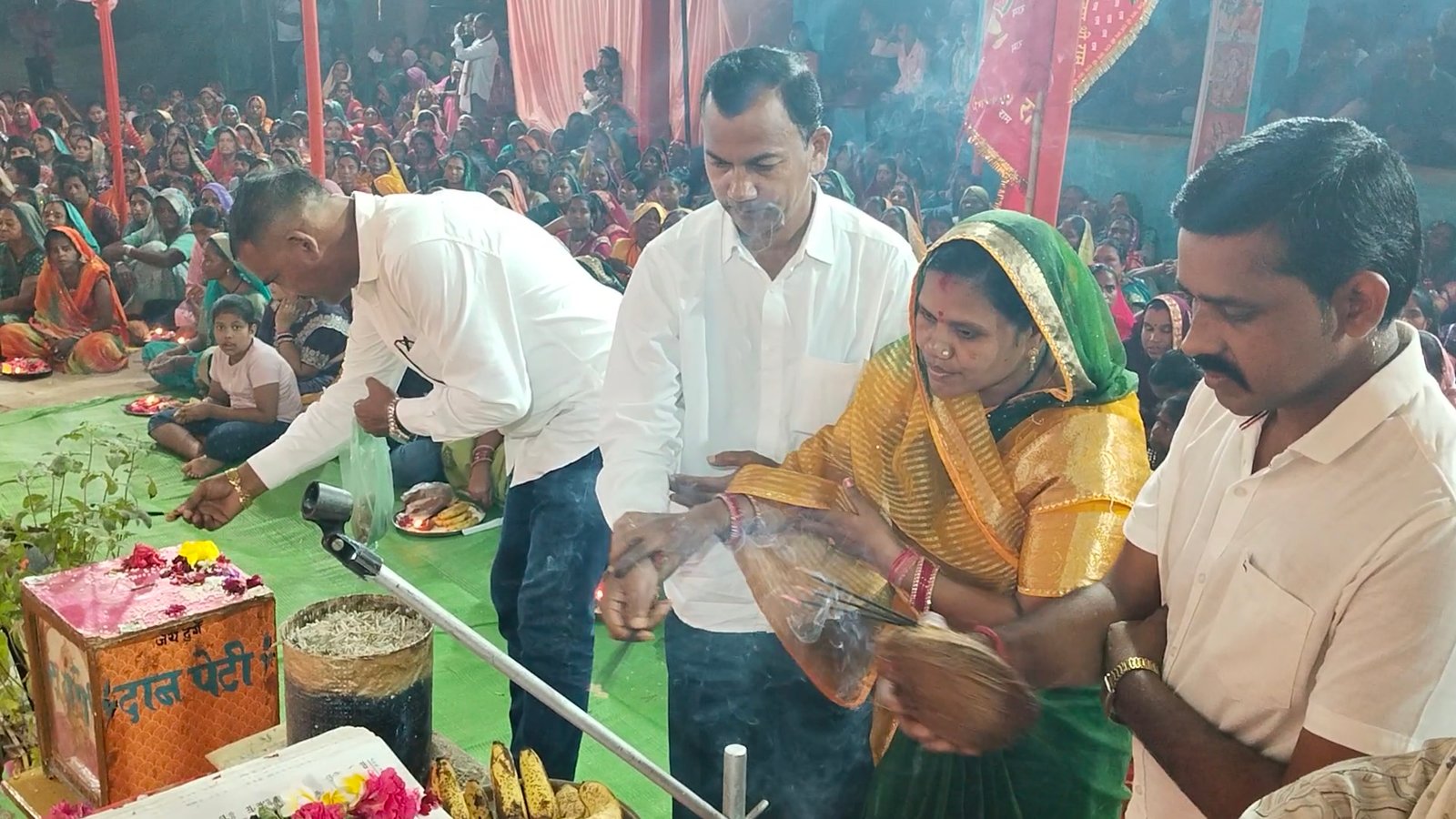 रींवापार में अखंड नवधा रामायण के सातवें दिन उमड़ा श्रद्धा और उत्साह का सागर, क्षेत्र के जनप्रतिनिधि हुए शामिल