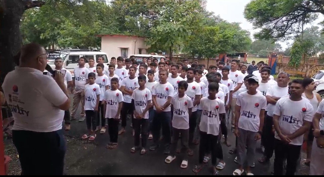 राष्ट्रीय एकता दिवस के अवसर पर “रन फॉर यूनिटी” कार्यक्रम का किया आयोजन 