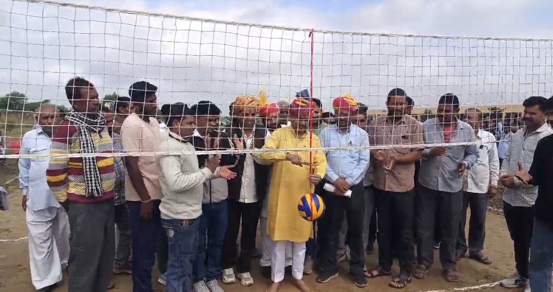 सांसद खेल महोत्सव का भव्य शुभारंभ  मोहेड़ा नागदी ग्राम पंचायत में हुआ आयोजन, राजस्व मंत्री हेमंत मीणा रहे मुख्य अतिथि