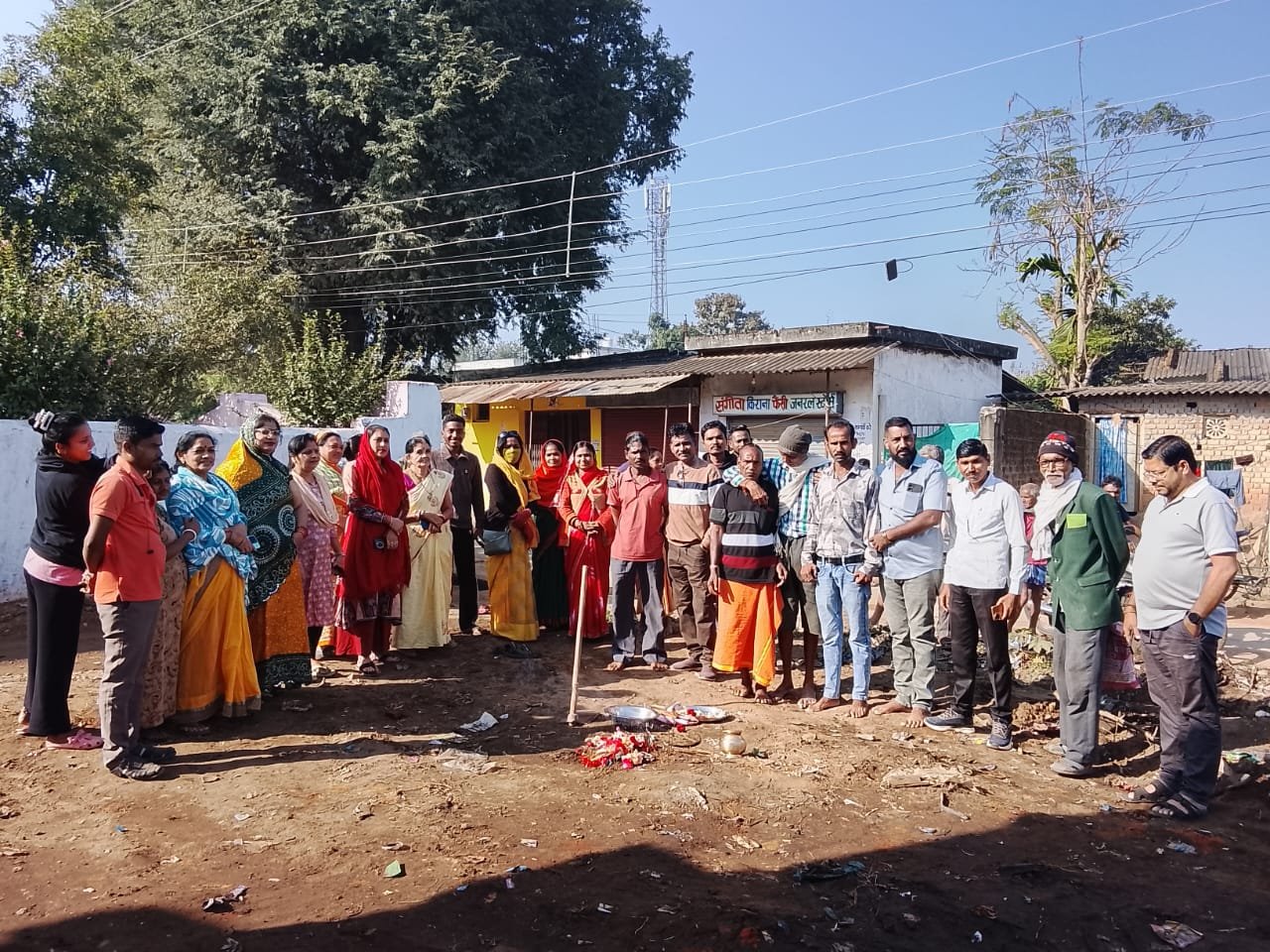 भेलवापदर वार्ड में विकास कार्यों का भूमिपूजन, पार्षद सहदेव साहू के प्रयासों से कई निर्माण परियोजनाओं को मिली स्वीकृति