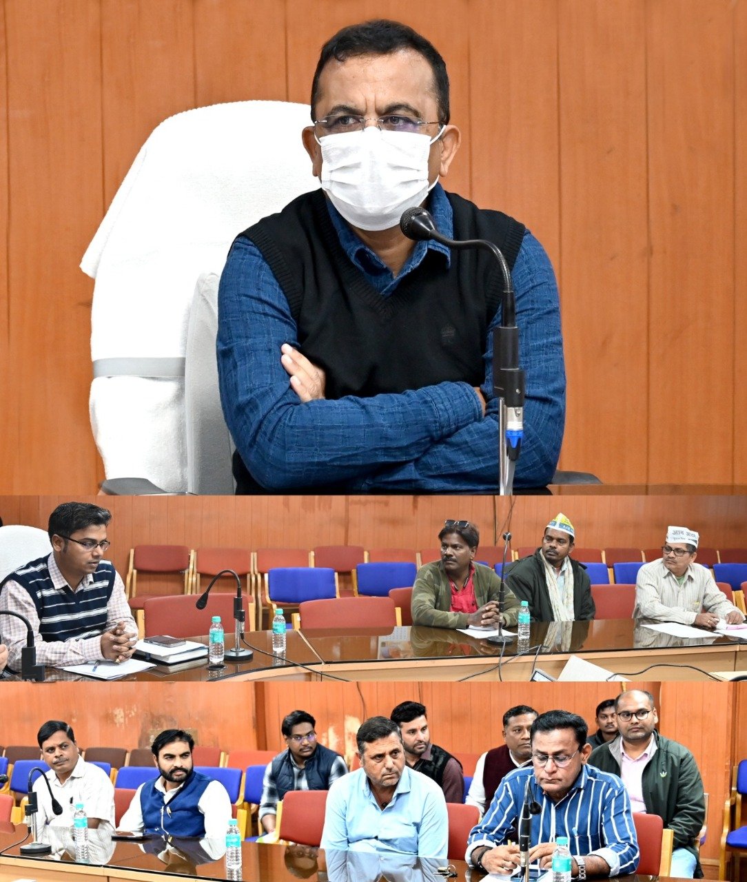 कलेक्टर एवं जिला निर्वाचन अधिकारी की अध्यक्षता में संशोधित पुनरीक्षण कार्यक्रम के संबंध में राजनैतिक दलों की बैठक आयोजित