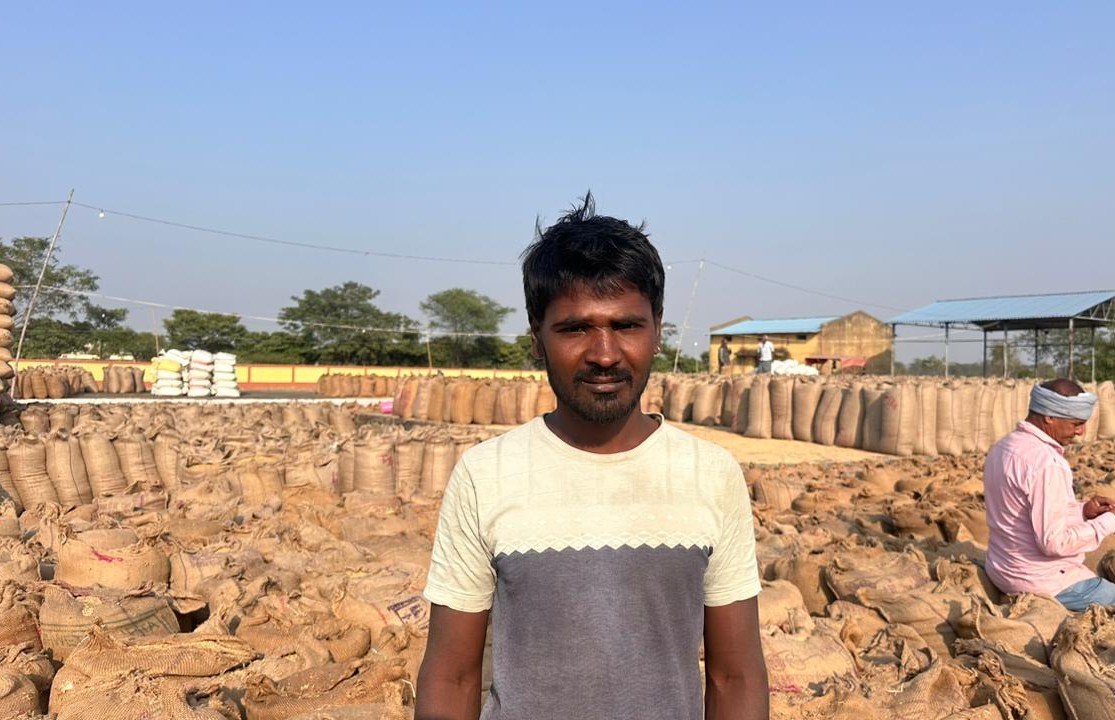 ग्राम पेंड्री के किसान दिगंबर प्रसाद कश्यप बोले - सुविधायुक्त है धान खरीदी केंद्र...