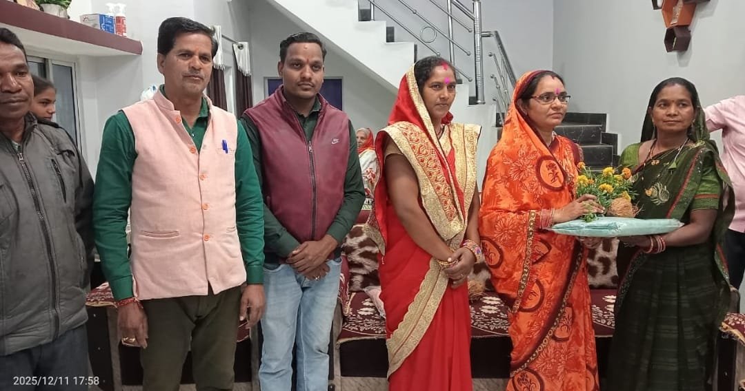 धतुरा ग्राम पंचायत में मितानीनों का सम्मान, सरपंच बृजबाई मरकाम ने किया गौरवान्वित