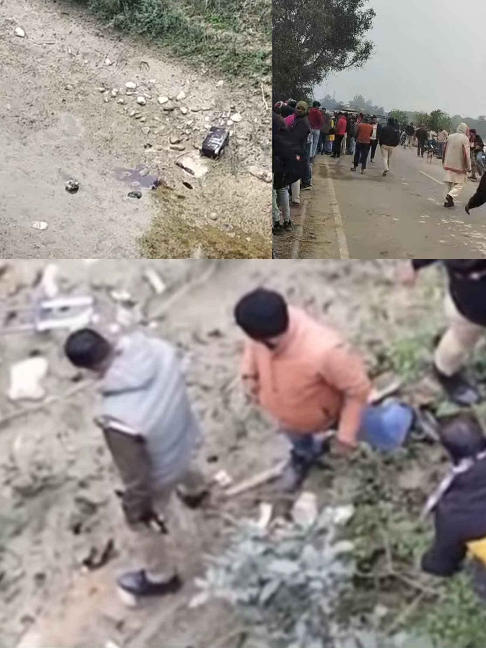 उत्तर प्रदेश महराजगंज जनपद के परसामलिक थाना क्षेत्र में बघेला पुल के नीचे शूट केस में मिला महिला का शव